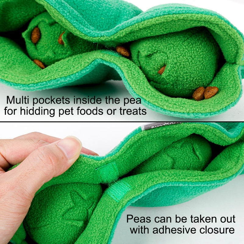 'Eat Your Peas' Pup Distractor