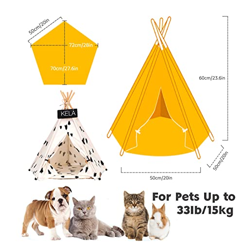 Tree Themed Canine Indoor Canopy Cottage