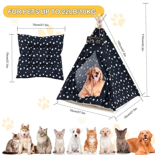 Tree Themed Canine Indoor Canopy Cottage
