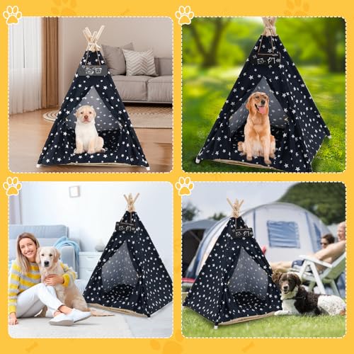 Tree Themed Canine Indoor Canopy Cottage