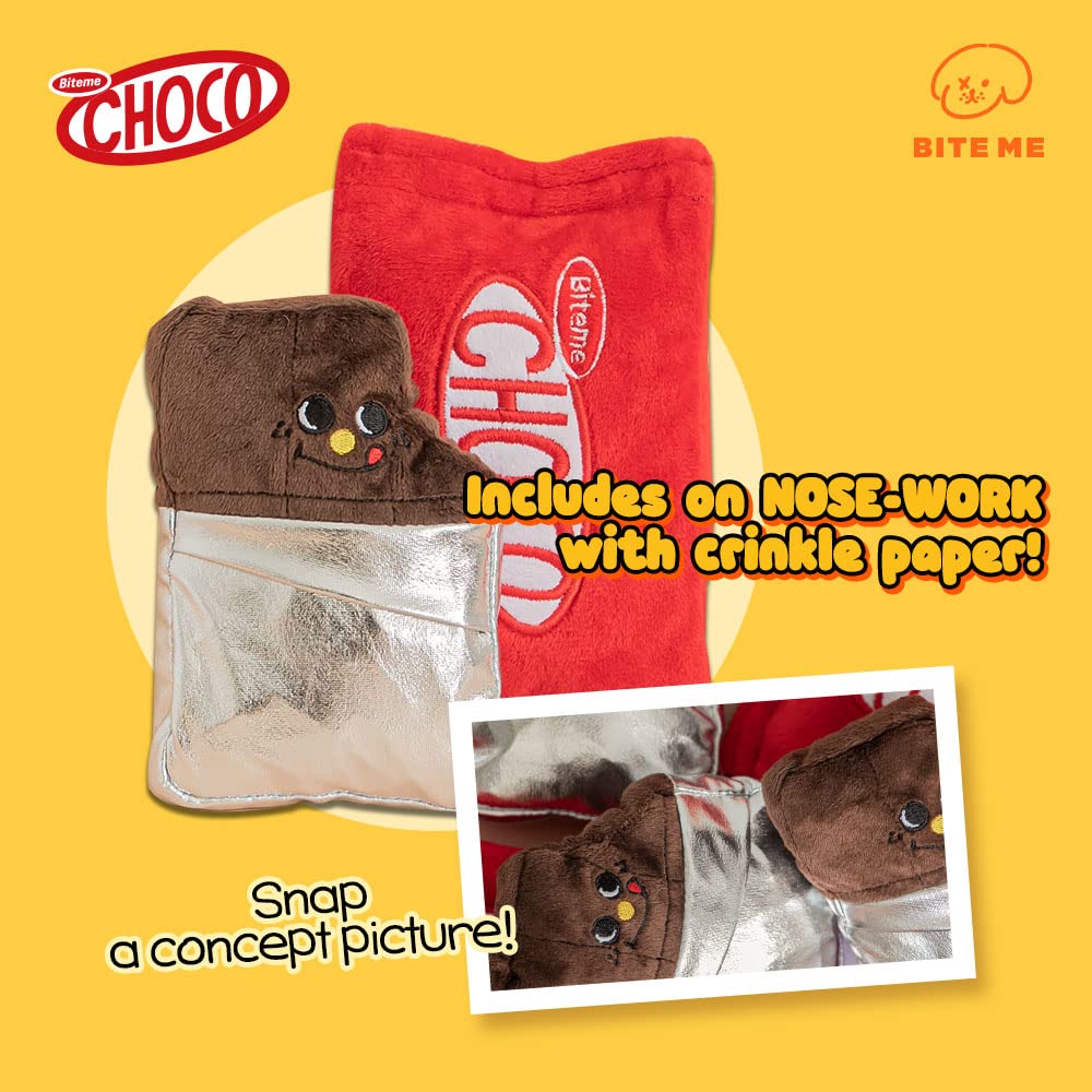 BITE ME Chocolate Bar Nosework Toy