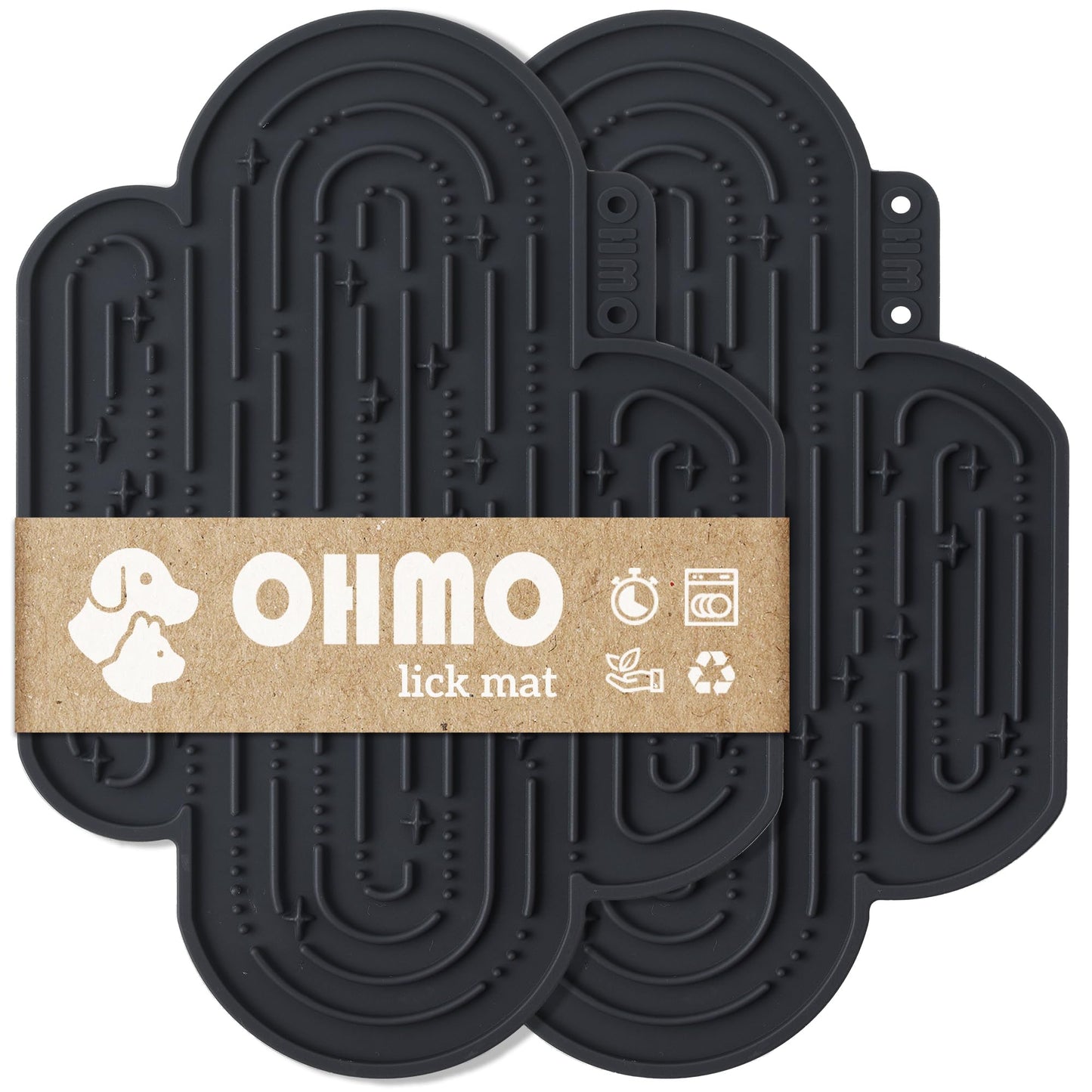 OHMO-Lick Mat (2 Pack): Elevate Pet Wellness and Enrichment