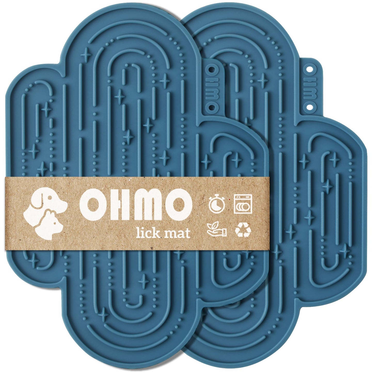 OHMO-Lick Mat (2 Pack): Elevate Pet Wellness and Enrichment