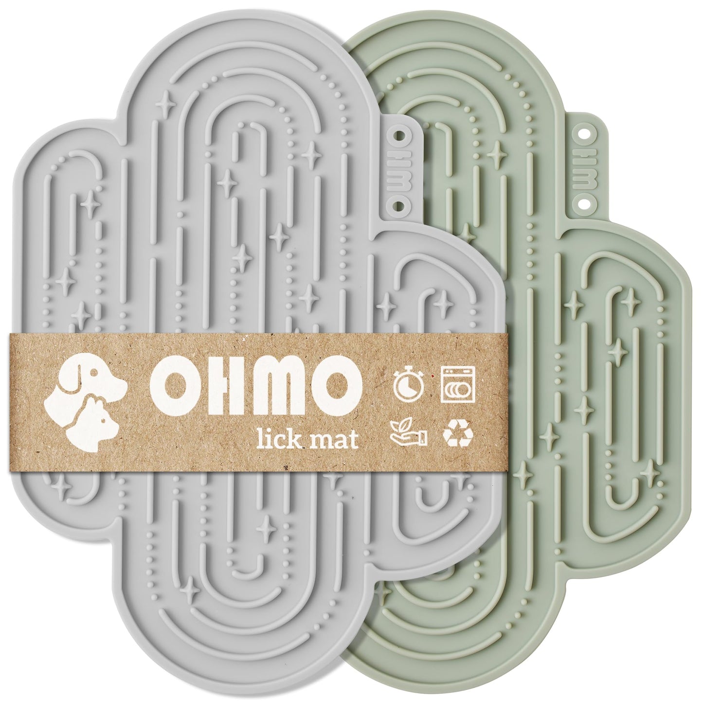 OHMO-Lick Mat (2 Pack): Elevate Pet Wellness and Enrichment