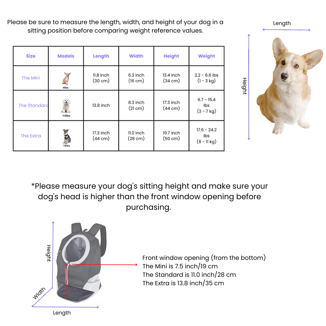 BYOD, Bring Your Own Dog Carrier Backpack