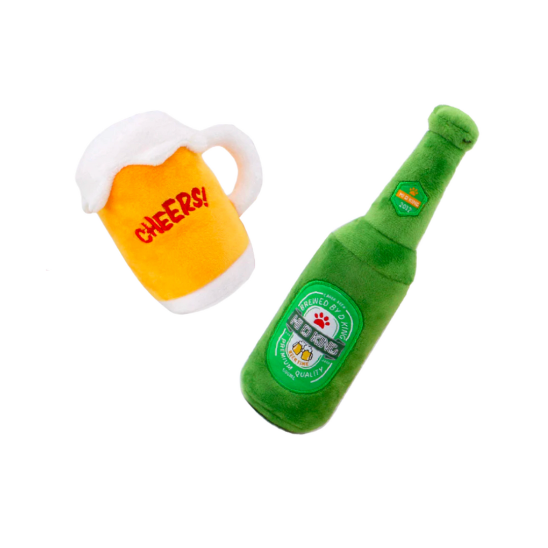 Beer bottle dog toy hotsell