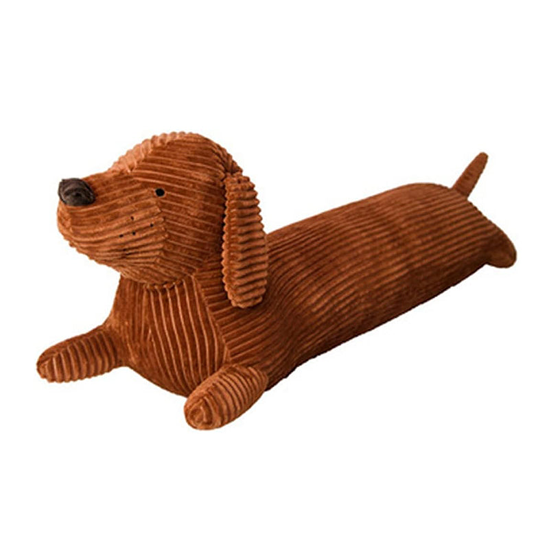 Soft and Cozy Long Stuffed Plush Dachshund Pillow Sofa Cushion_0