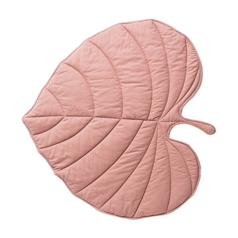 Washable Leaf Shaped Warm and Cozy Indoor Cotton Pet Blanket_0