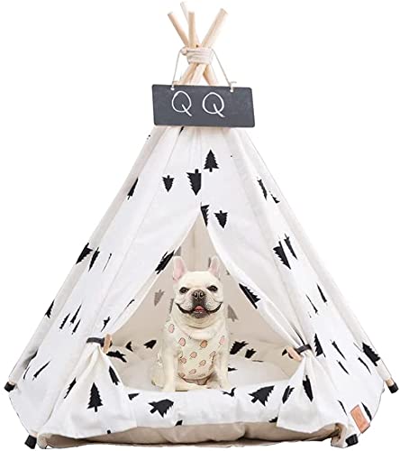 Tree Themed Canine Indoor Canopy Cottage