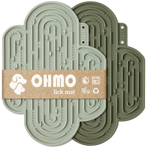 OHMO-Lick Mat (2 Pack): Elevate Pet Wellness and Enrichment