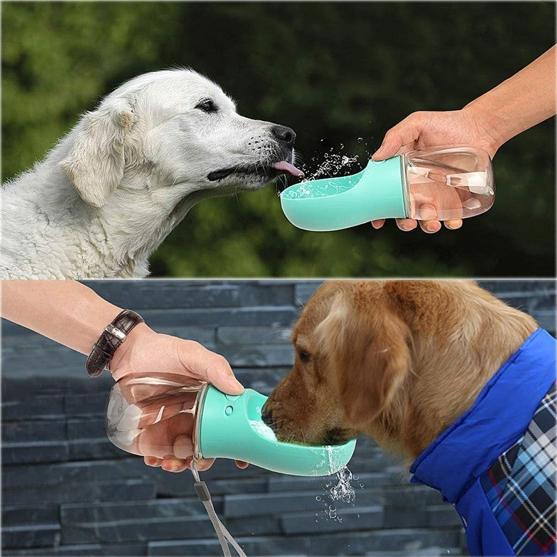 Portable pet water clearance dispenser