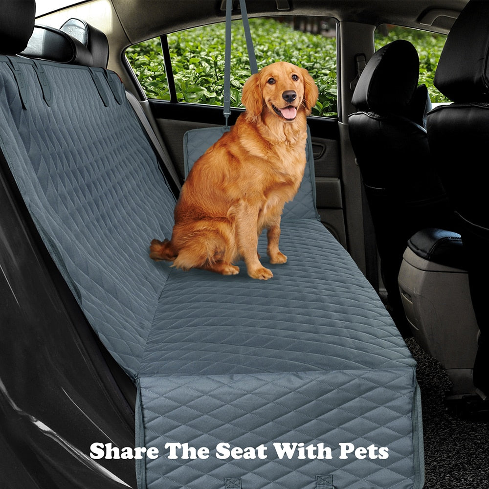 Dog Car Seat Hammock and Seat Belt Package