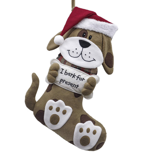 Valery Madelyn 21-inch Dalmatian Holiday Stocking: A Whimsical Touch to Your Décor