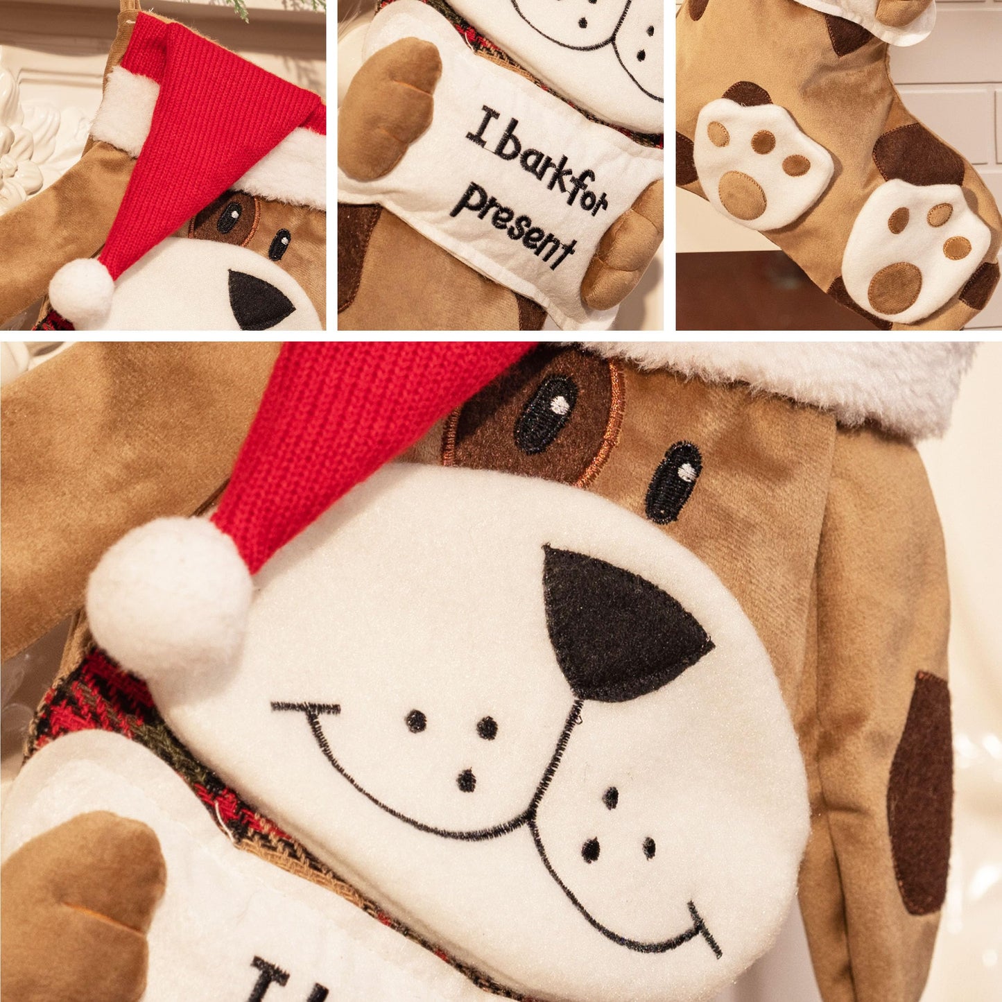 Valery Madelyn 21-inch Dalmatian Holiday Stocking: A Whimsical Touch to Your Décor